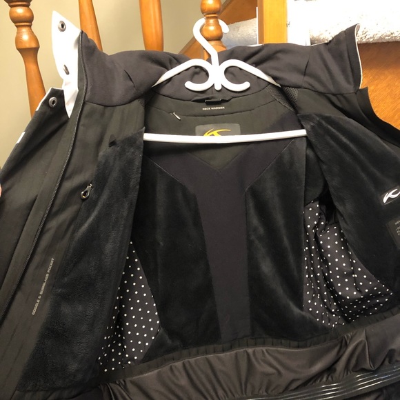 Kjus Black and white snow jacket and snow pants. Excellent condition, like new. - Picture 3 of 7
